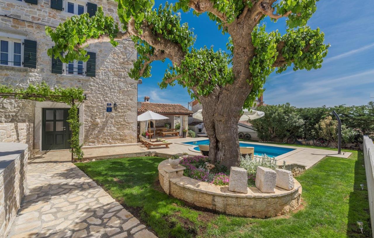 Beautiful Stone House - Villa Parentium With Private Pool Dracevac Exterior photo